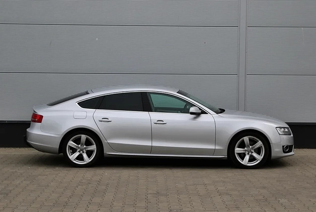 Audi A5 cena 55990 przebieg: 159980, rok produkcji 2011 z Szczawnica małe 562